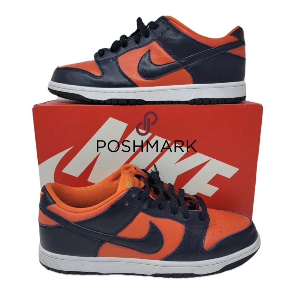 Nike Dunk Low SP University Orange Navy Women 7